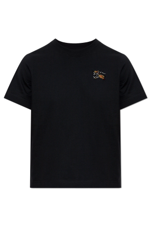 Black T-shirt with logo Burberry - Vitkac Canada
